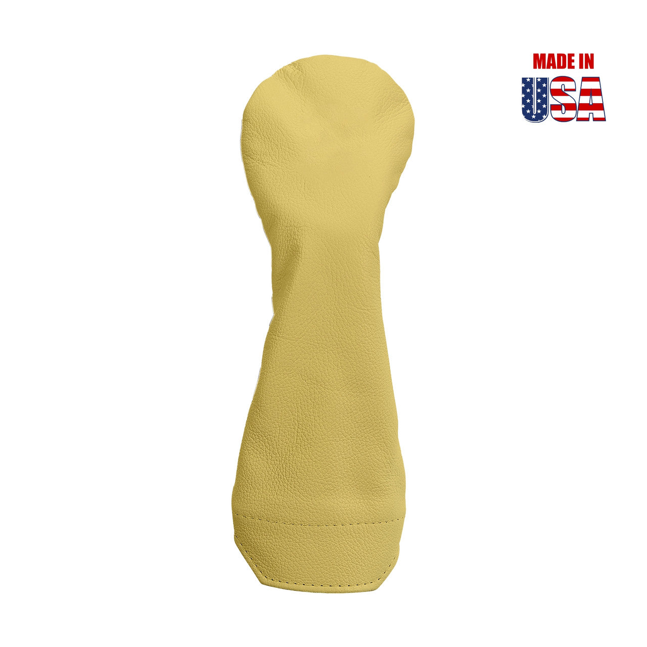 Yellow American Leather Hybrid Headcover 1 Winstoncollection.com