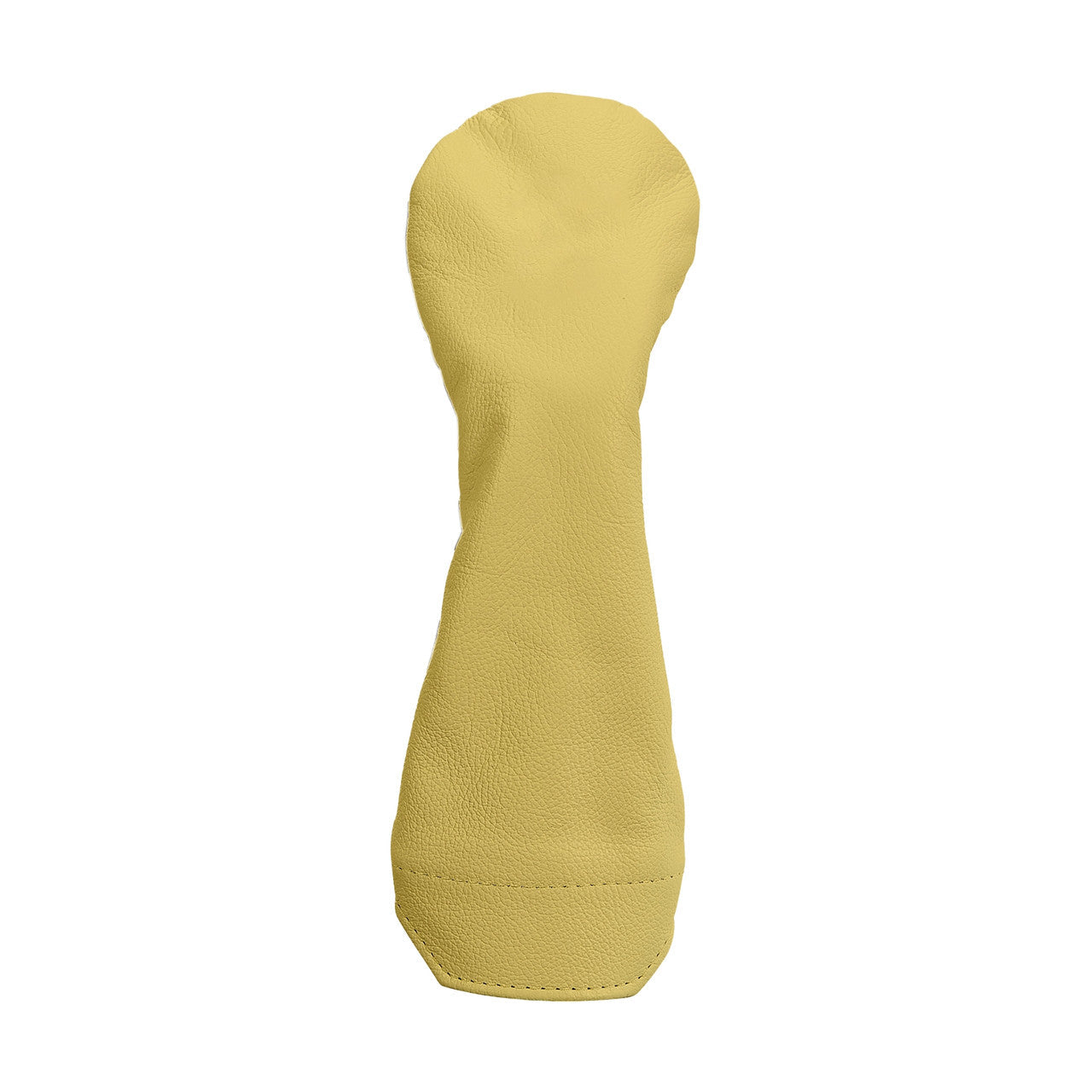 Solid Leather Headcovers - Hybrid - Yellow