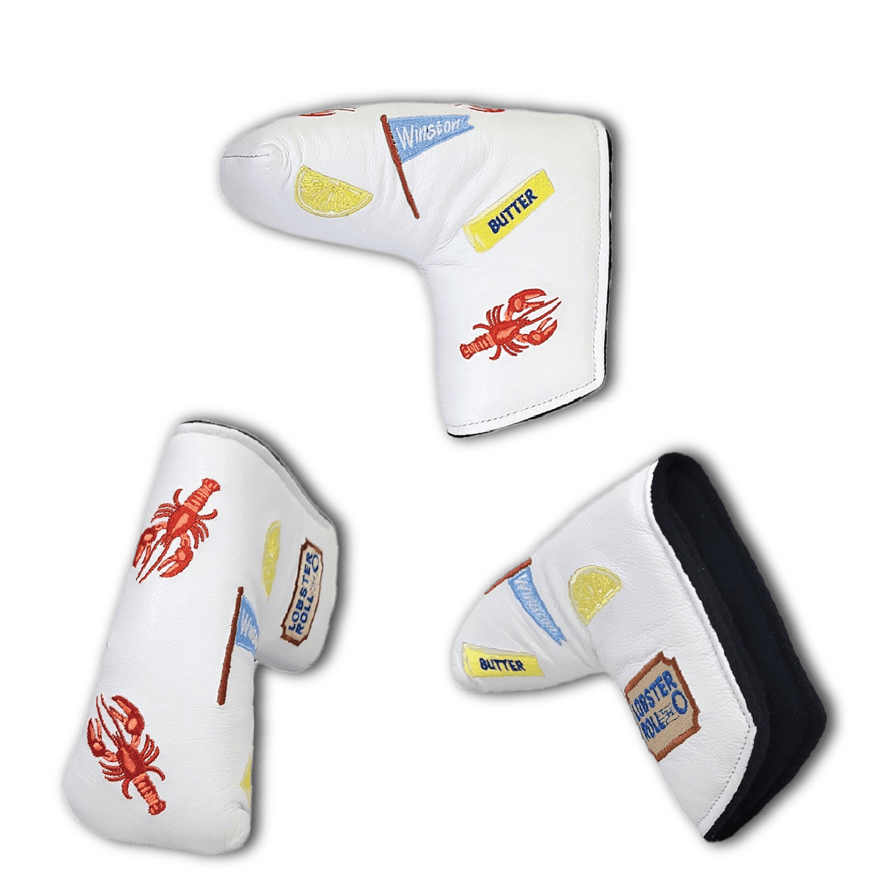 Lobster Roll Blade Leather Headcover