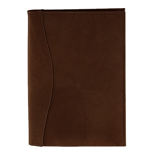 Cafe Colombian Leather Small Desk Portfolio