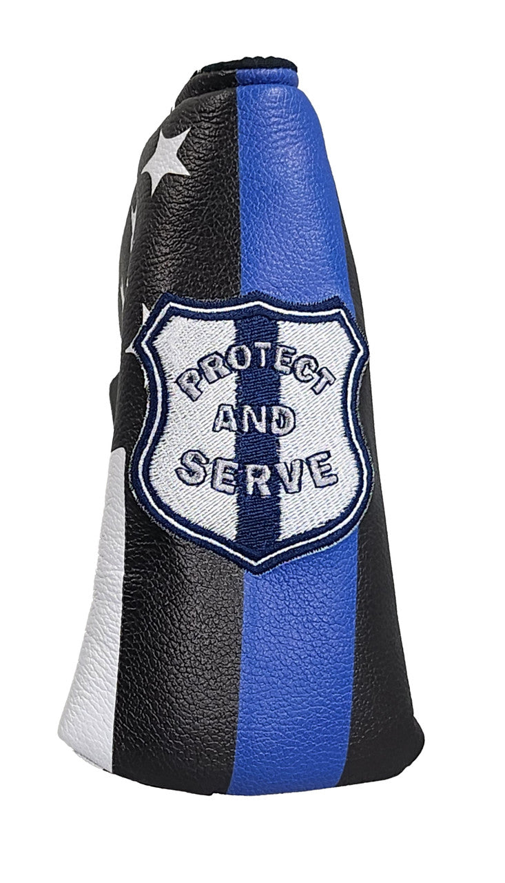 Police Leather Blade Golf Putter Cover