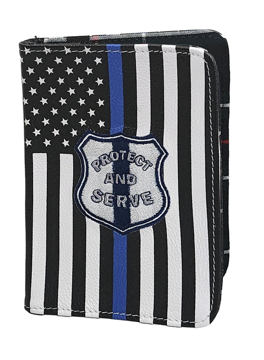 Police Leather Classic Golf Scorecard Holder
