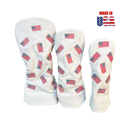 American Flag Headcovers Set 1