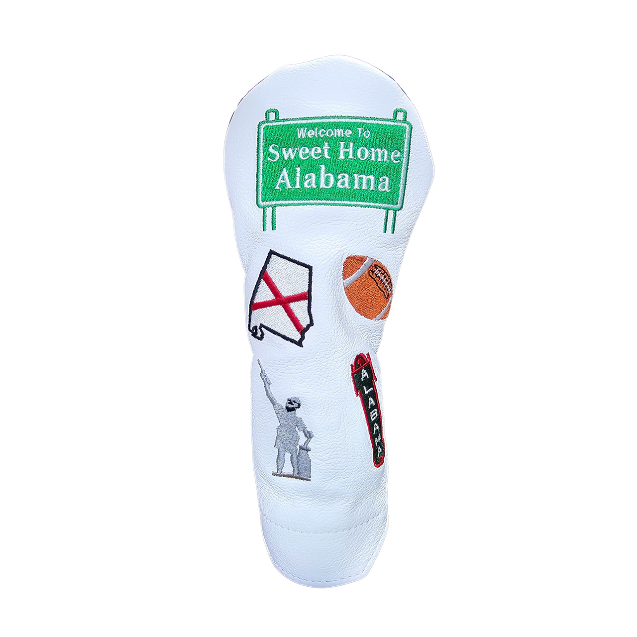 Sweet Home Alabama and Magic City Mural Headcovers - Hybrid - White