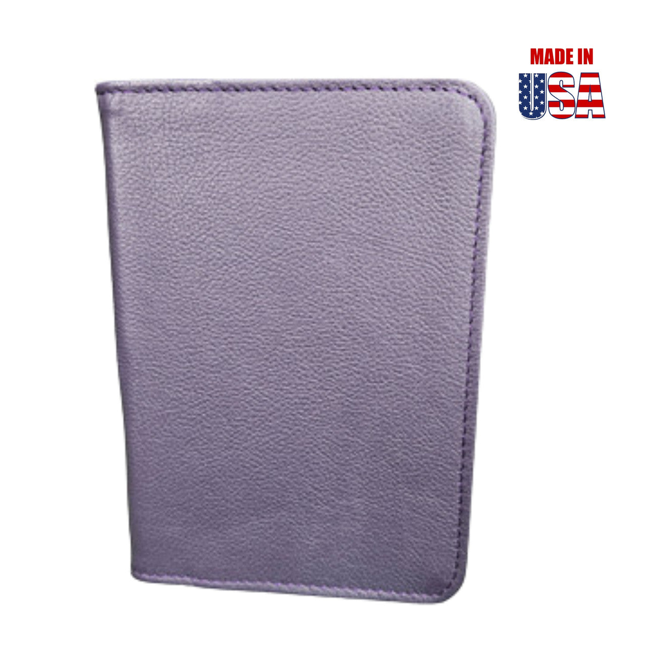 Purple American Leather Classic Scorecard Holder