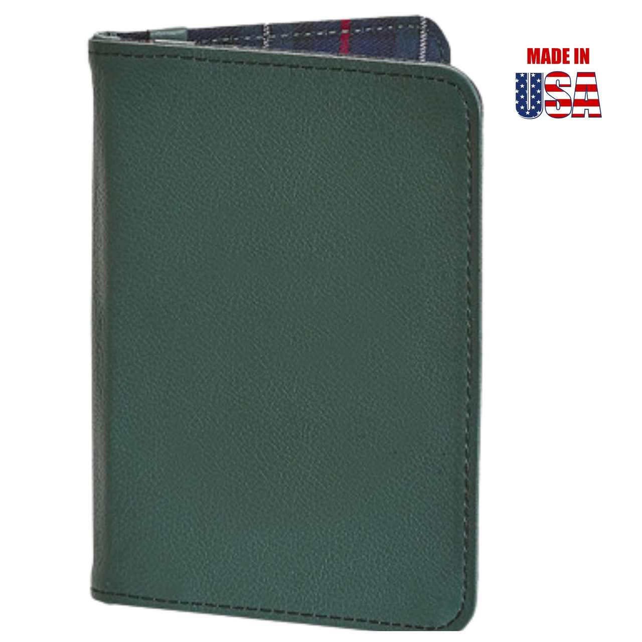 Kelly Green American Leather Classic Scorecard Holder