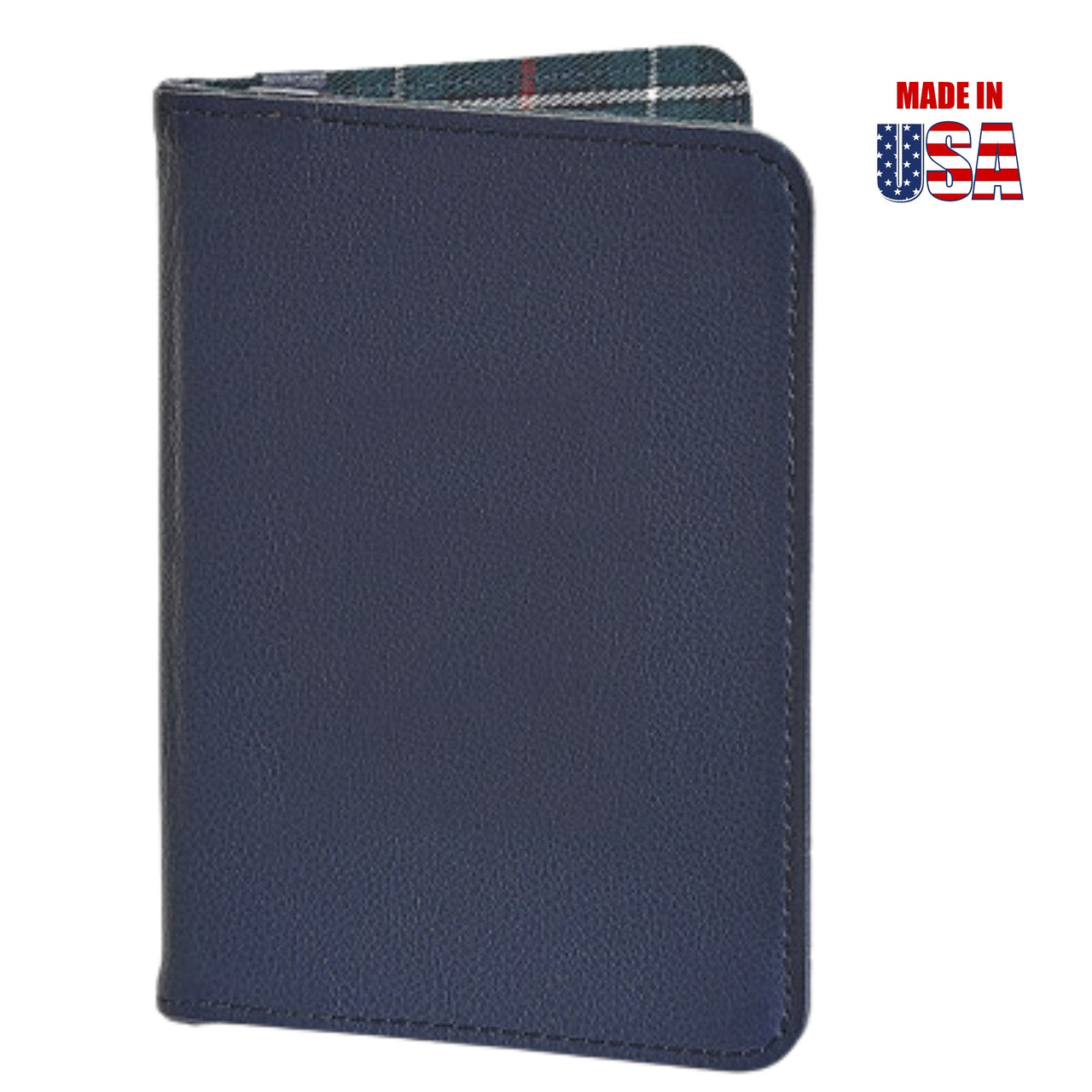 Navy American Leather Classic Scorecard Holder