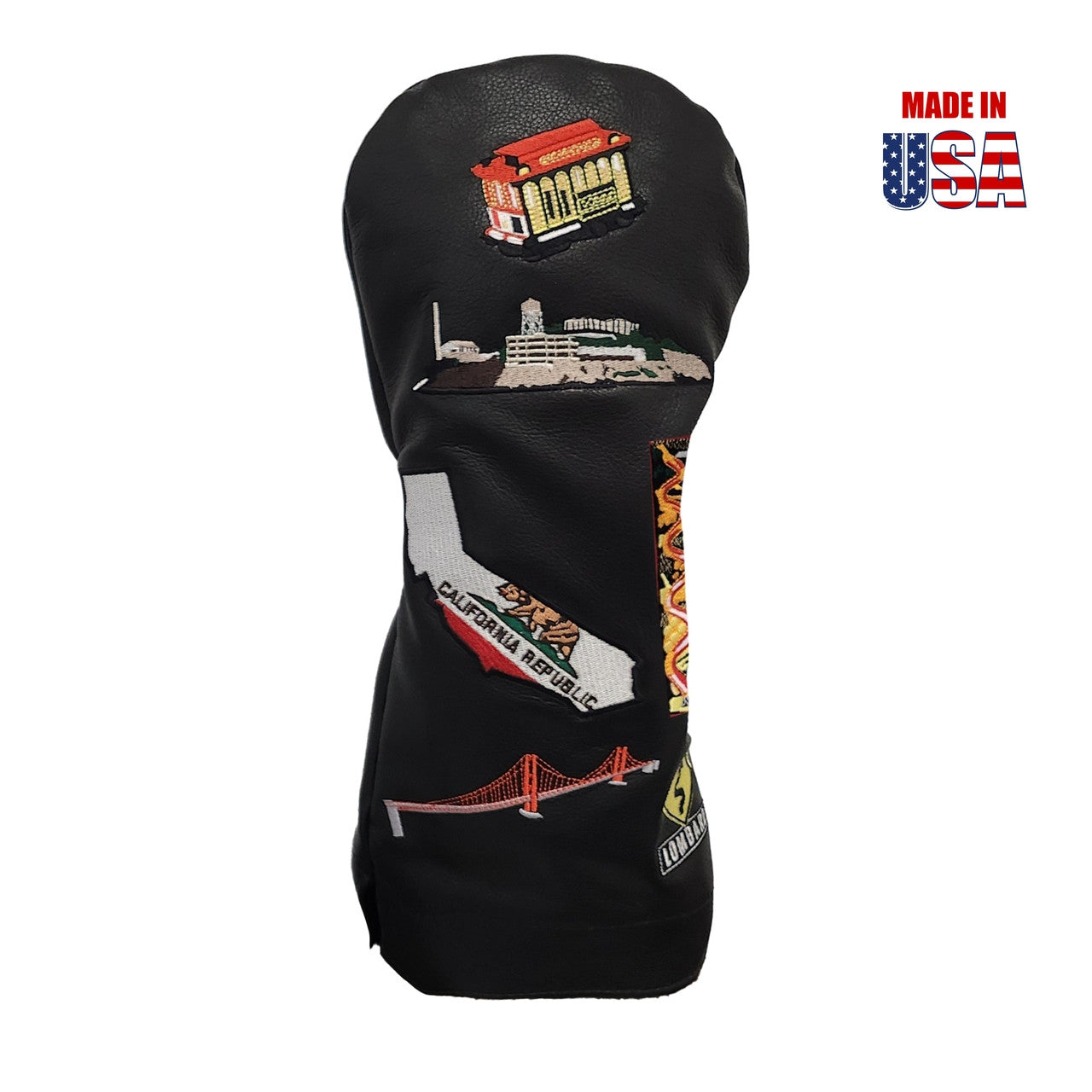 San Francisco Mural Headcovers Black Driver