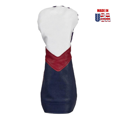 Stymie Stripe Traditional Leather Golf Headcovers