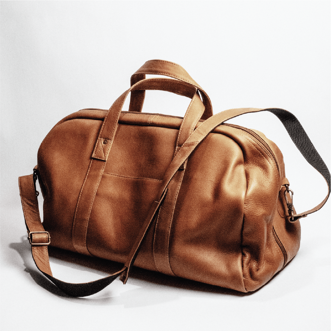 Country Club Duffel Bag in Colombian Leather – Winston Collection
