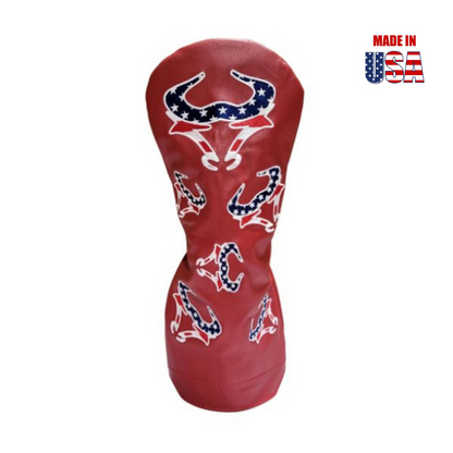 Winston Stars & Stripes Bull Flag Logo Driver Headcover
