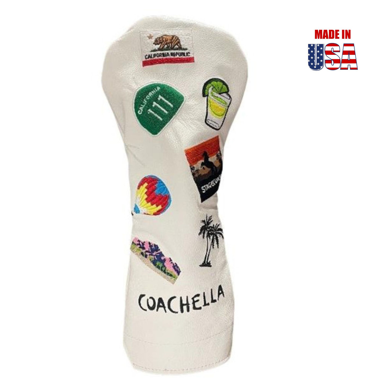 Coachella California Theme Driver Headcover