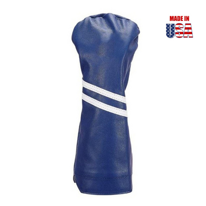Two Stripe Leather Driver Headcover