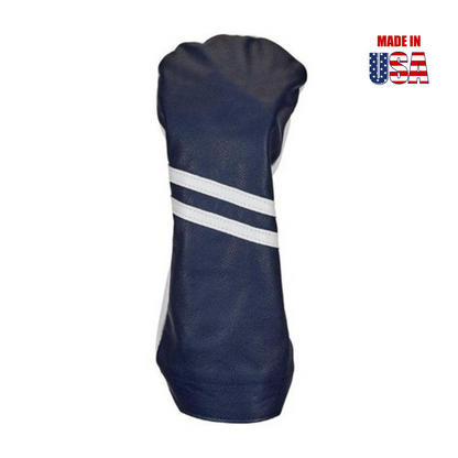 Two Stripe Leather Driver Headcover