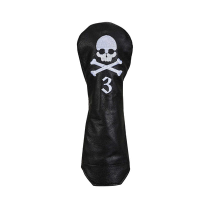 Skull & Crossbones Leather Headcovers