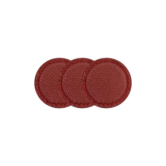 Winston Collection American Leather Ball Markers - Red - 3