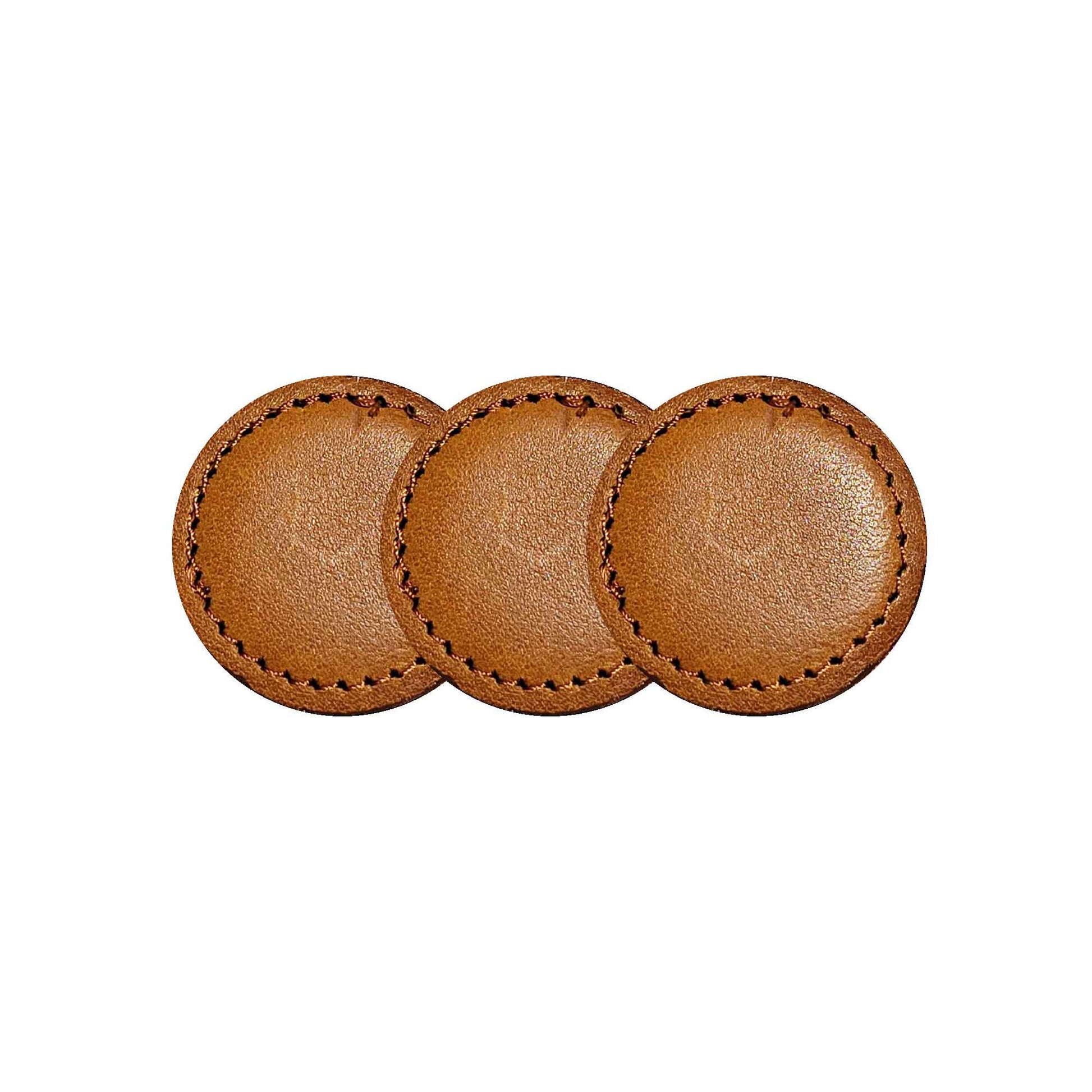 Winston Collection American Leather Ball Markers - Special Brown - 3