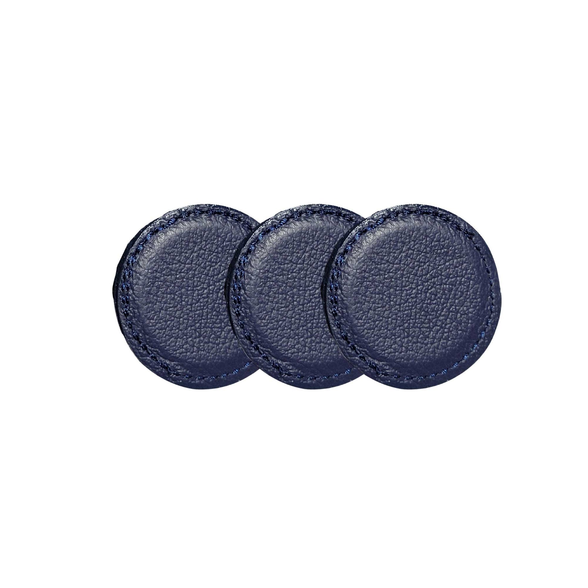 Winston Collection American Leather Ball Markers - Navy Blue - 3