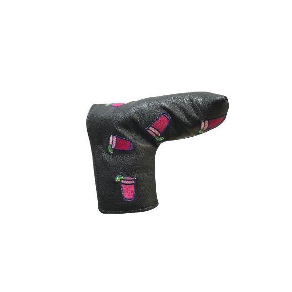 Country Club Cocktail Blade Style Leather Putter Cover