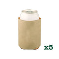 Winston Collection Koozies - Light Brown - 5