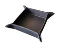 Stash Tray in Colombian Leather - Black