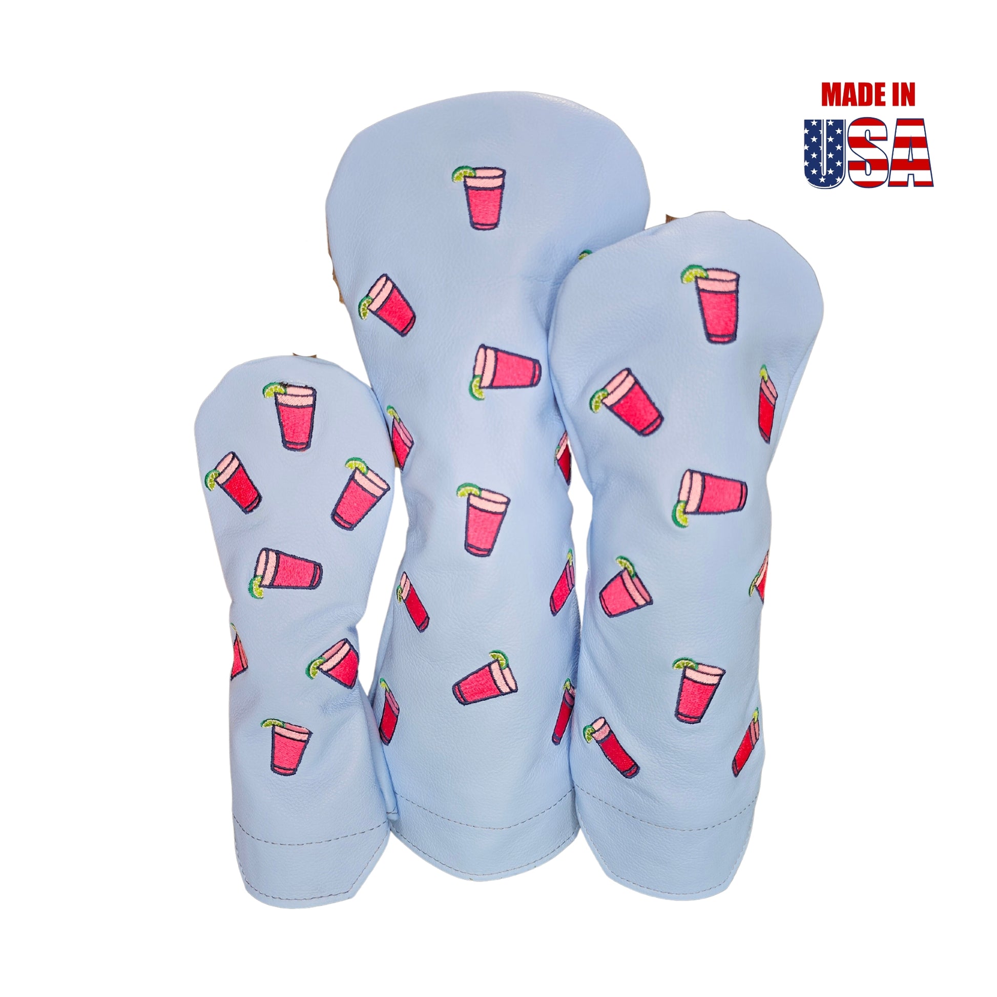 Country Club Cocktail Leather Headcovers