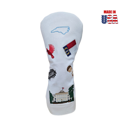North Carolina Mural Leather Headcovers