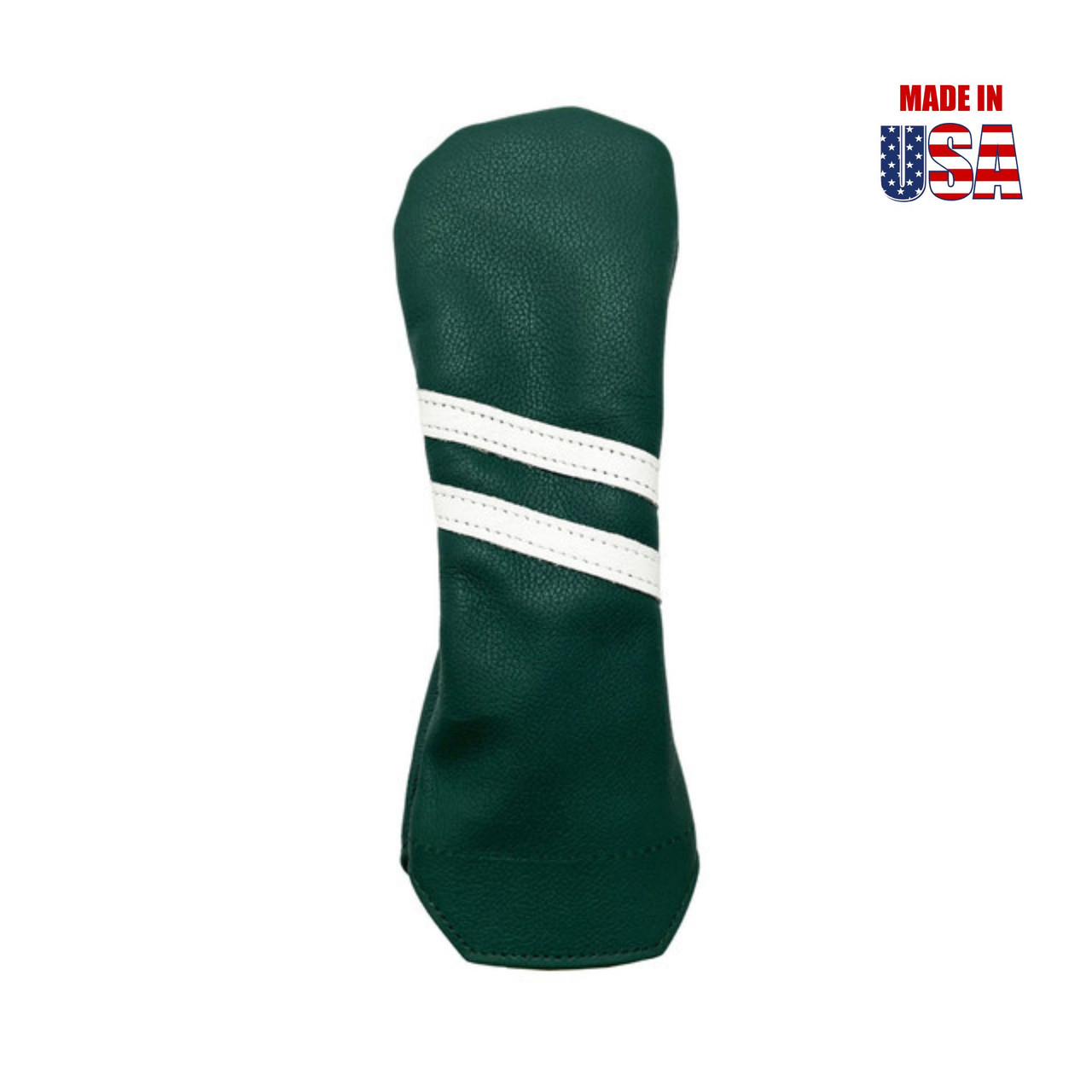 Two Stripe Traditional Leather Golf Headcovers
