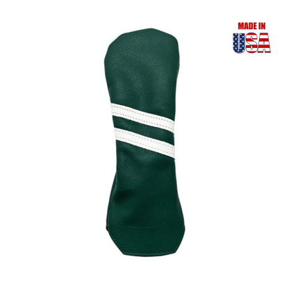 Two Stripe Traditional Leather Golf Headcovers