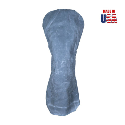 Solid Color Waxed Canvas Golf Headcovers