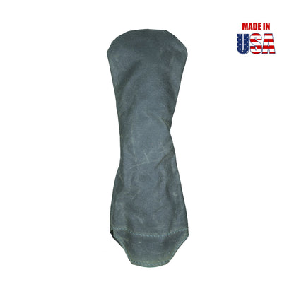 Solid Color Waxed Canvas Golf Headcovers