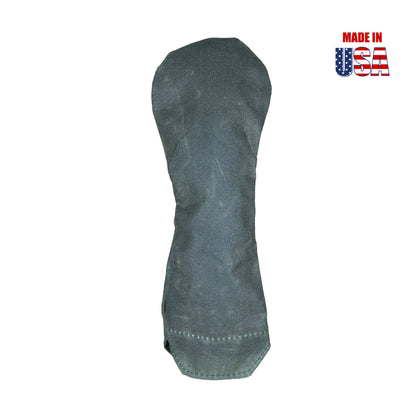 Solid Color Waxed Canvas Golf Headcovers