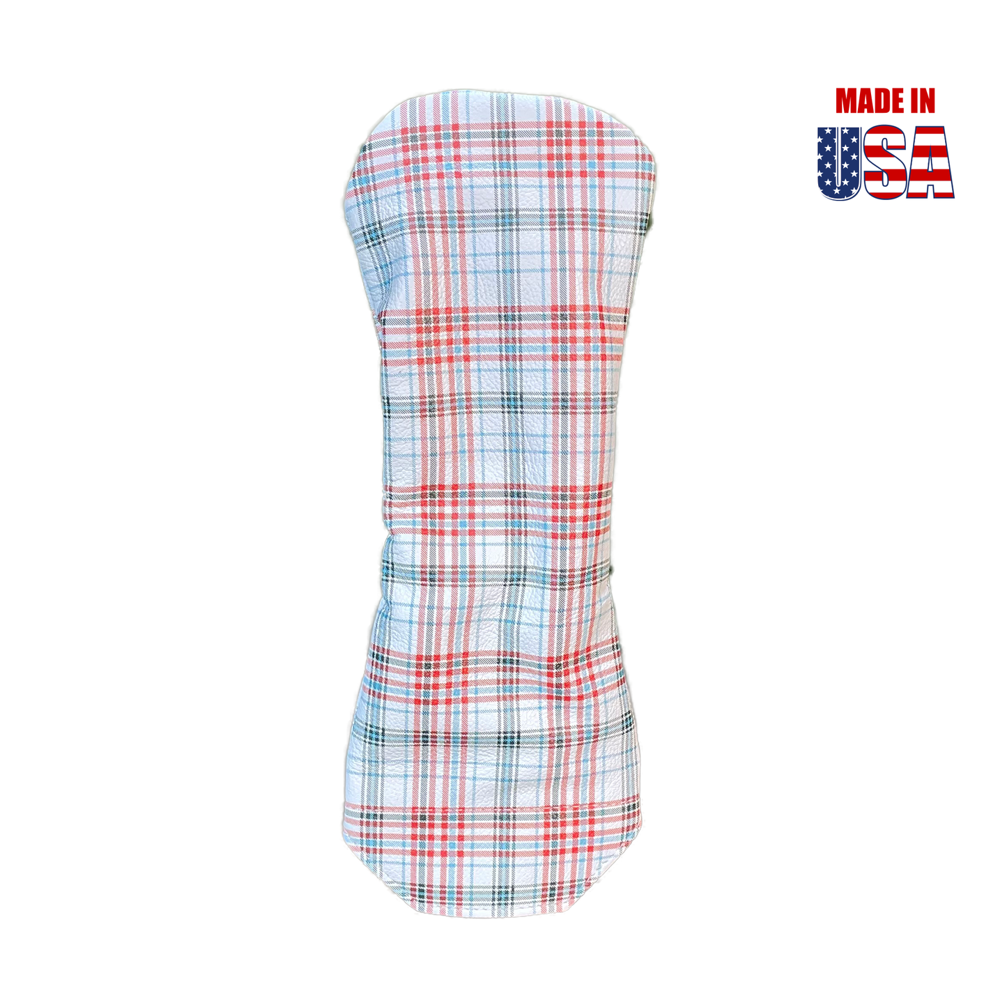 Tartan Plaid Leather Golf Headcovers