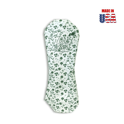 Fore the Ladies Green Flower Headcovers