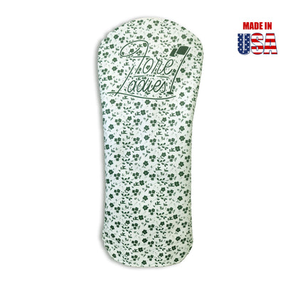 Fore the Ladies Green Flower Headcovers