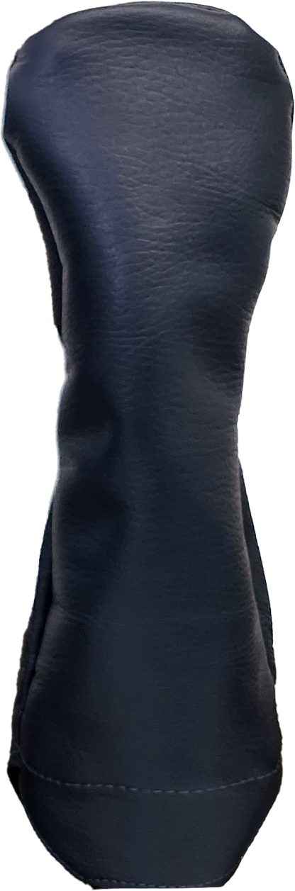 Solid Navy Leather Golf Headcovers