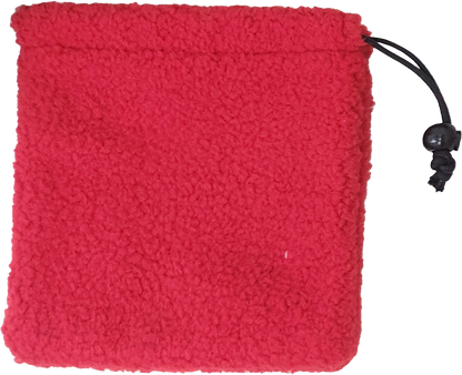 Sherpa Fleece Golf Drawstring Player's Pouch