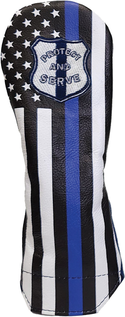 Police American Leather Golf Headcovers