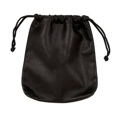 Drawstring Player's Pouch, Colombian Leather