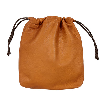 Drawstring Player's Pouch, Colombian Leather