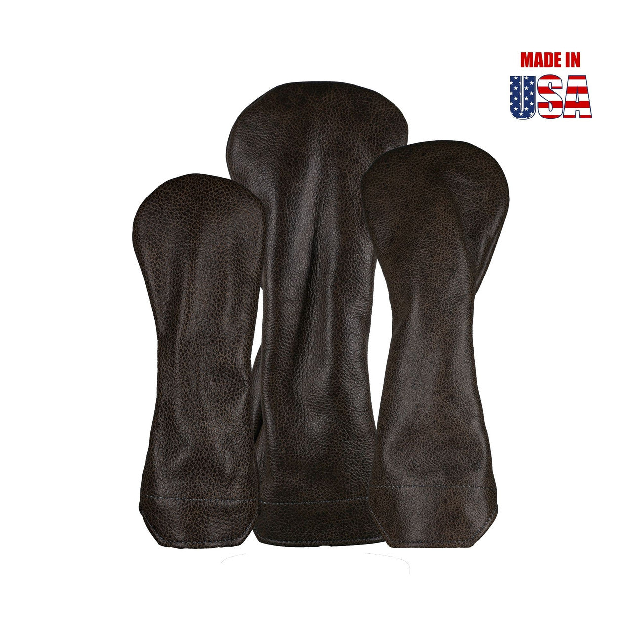 Grey Italian Torino Leather Headcovers