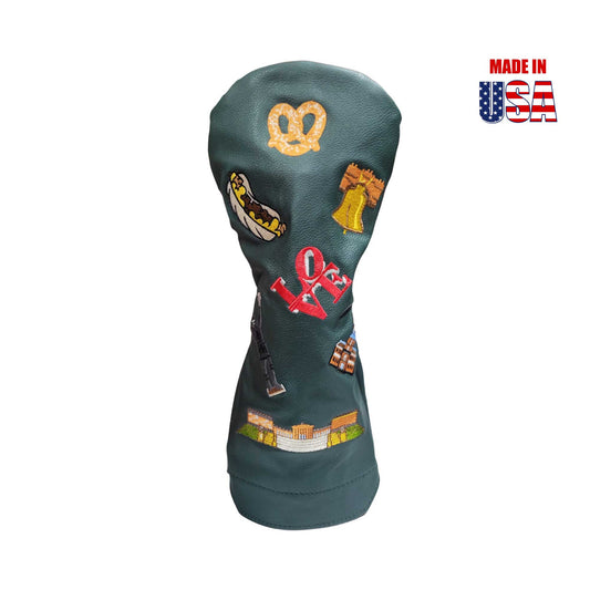 Dark Green American Leather Driver of Philadelphia Favorites 4, winstoncollection.com