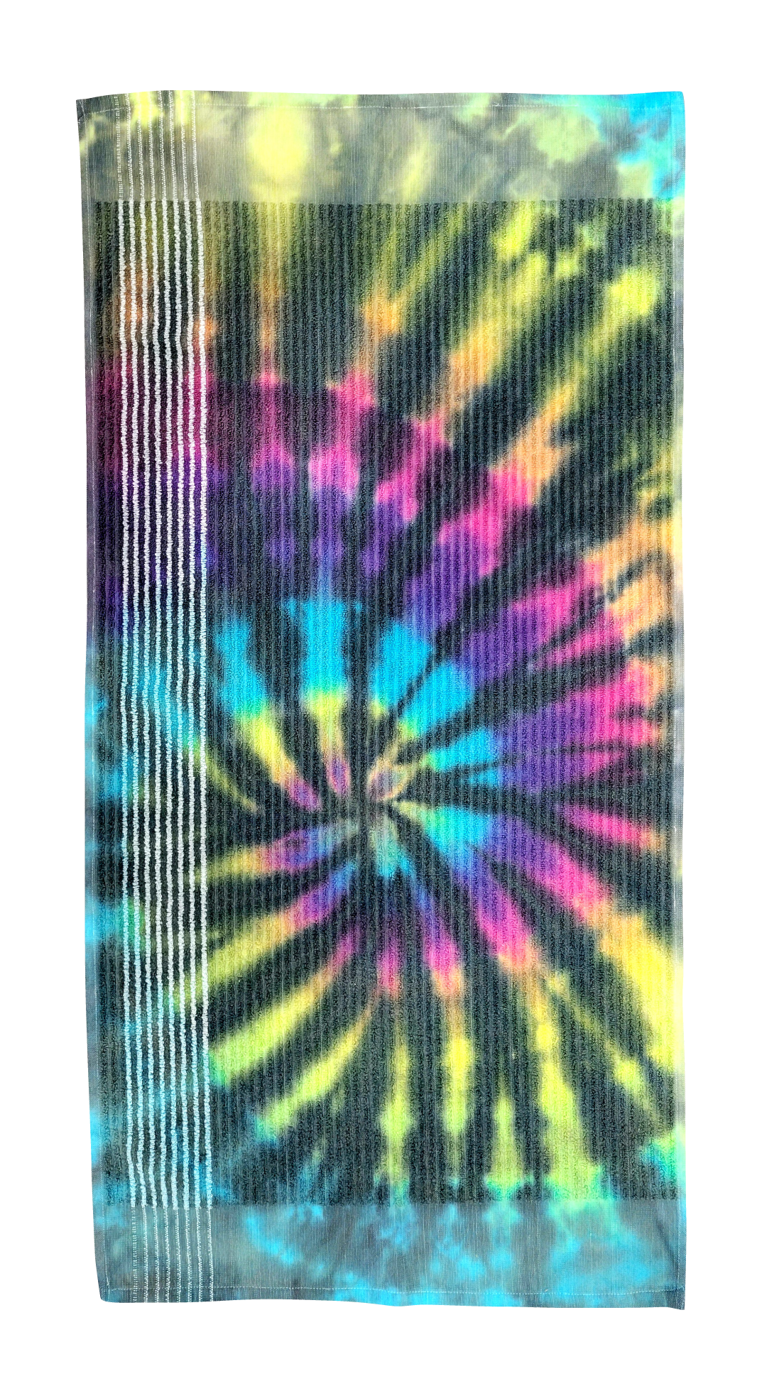 Hand Dyed Tie-Dye Golf Tour Towel