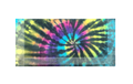 Hand Dyed Tie-Dye Golf Tour Towel - Midnight Rainbow