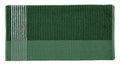 Golf Tour Towels Solid Colors with White Stripes - Green with White Stripes