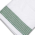Golf Tour Towels with Stripes - Green Stripes