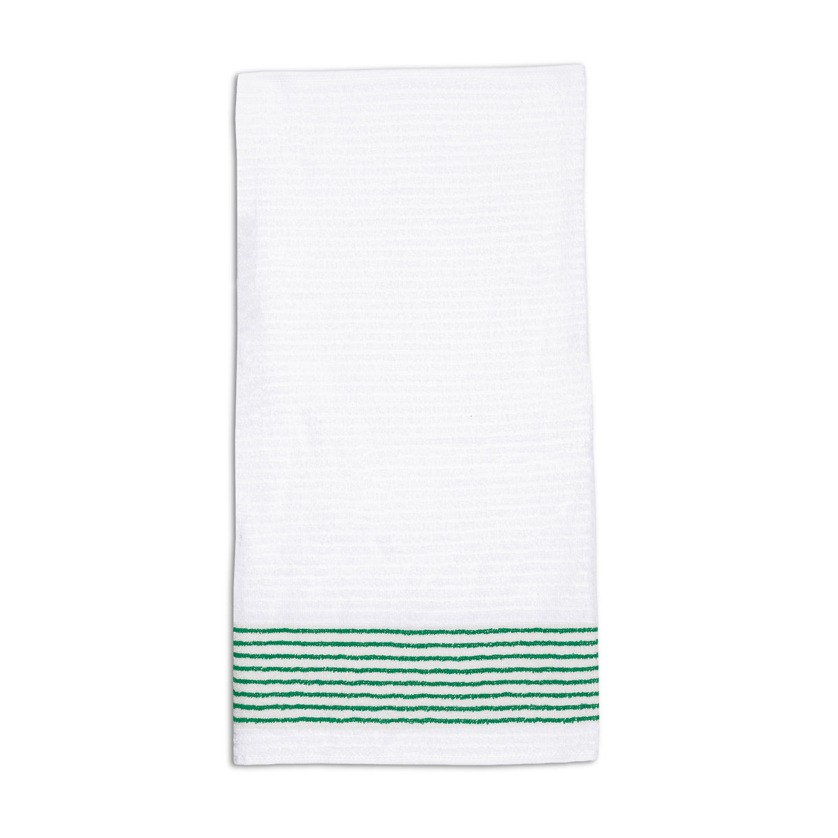 Golf Tour Towels with Stripes - Green Stripes