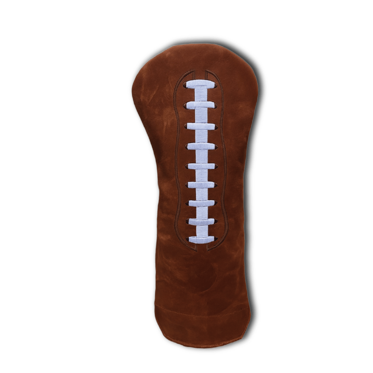 Football Pullup Leather Driver Headcover