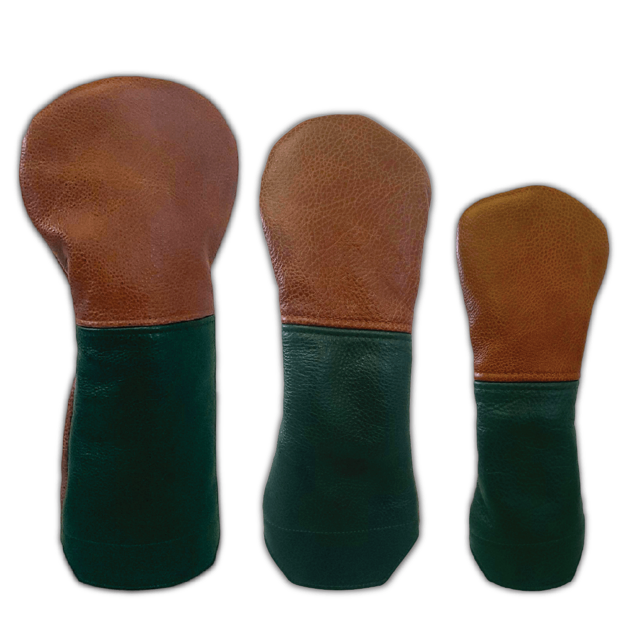 French Seam Italian Torino Leather Headcovers - Winston Collection