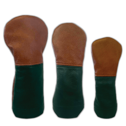 French Seam Italian Torino Leather Headcovers - Winston Collection
